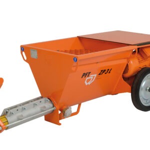 PFT ZP3 L vario, 400 V, 3 Ph, 50 Hz, 5,5 kW mit Zubehör (RENDER STAR)