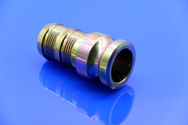 Kupplung VT (Vaterteil) Ø50mm mit Tülle für Estrichlegerschlauch NW50
